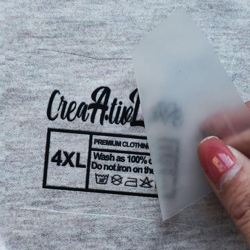Applying custom heat transfer label with heat press – Liberty Labels