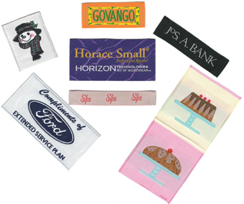 Silk woven label for boutique fashion apparel – Liberty Labels