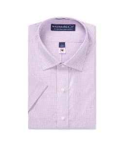 Purple Dress Shirt with Label