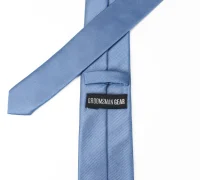 Blue Tie with Label